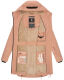 Marikoo Racquellee Damen Softshell Jacke Rosa-Gr.XS