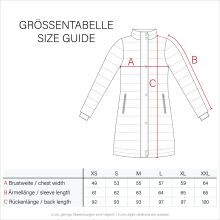 Navahoo Papaya ladies winter quilted jacket  Größe XS - Gr. 34