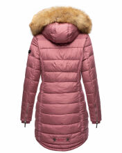 Navahoo Papaya Damen gesteppte Winterjacke Dunkel Rosa Größe XS - Gr. 34