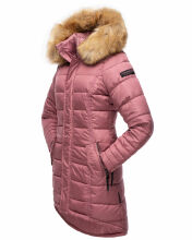 Navahoo Papaya Damen gesteppte Winterjacke Dunkel Rosa Größe XS - Gr. 34