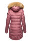 Navahoo Papaya Damen gesteppte Winterjacke Dunkel Rosa Größe XS - Gr. 34