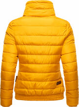 Marikoo Poison ladies quilted jacket stand-up collar Gelb-Gr.XL