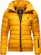 Marikoo Poison ladies quilted jacket stand-up collar Gelb-Gr.XL