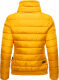 Marikoo Poison ladies quilted jacket stand-up collar Gelb-Gr.XL