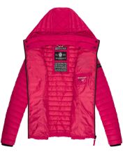 Marikoo Samtpfote lightweight ladies quilted jacket Fuchsia Größe XS - Gr. 34