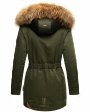 Marikoo Sanakoo ladies winter parka jacket with fur collar  Größe XS - Gr. 34