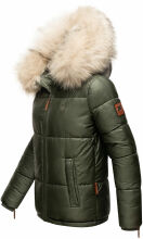 Navahoo Tikunaa dicke Damen Jacke Olive Größe S - Gr. 36