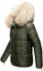 Navahoo Tikunaa dicke Damen Jacke Olive Größe S - Gr. 36
