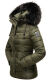 Navahoo Zuckerbiene ladies hooded quilted jacket  Größe XS - Gr. 34
