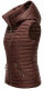 Navahoo Shadaa leichte Damen Stepp Weste Chocolate Größe XS - Gr. 34