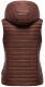 Navahoo Shadaa leichte Damen Stepp Weste Chocolate Größe XS - Gr. 34