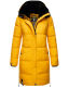Navahoo Megan ladies winter hooded quilted jacket Gelb-Gr.XXL