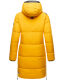 Navahoo Megan ladies winter hooded quilted jacket Gelb-Gr.XXL