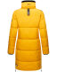 Navahoo Megan ladies winter hooded quilted jacket Gelb-Gr.XXL