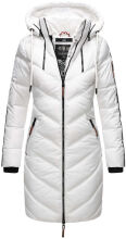 Marikoo Armasa Ladies Winter Quilted Jacket B842 Weiss