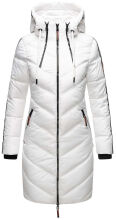 Marikoo Armasa Ladies Winter Quilted Jacket B842 Weiss
