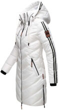 Marikoo Armasa Ladies Winter Quilted Jacket B842 Weiss