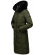 Navahoo Fahmiyaa ladies long hooded winter jacket Olive-Gr.XL