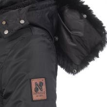 Navahoo Mangala Princess ladies winter parka jacket teddyfell Schwarz-Gr.XS