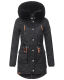 Navahoo Mangala Princess ladies winter parka jacket teddyfell Schwarz-Gr.XS