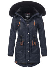 Navahoo Mangala Princess ladies winter parka jacket teddyfell Navy-Gr.XS