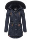 Navahoo Mangala Princess ladies winter parka jacket teddyfell Navy-Gr.XS