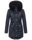 Navahoo Mangala Princess ladies winter parka jacket teddyfell Navy-Gr.XS