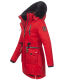 Navahoo Mangala Princess Damen Winter Parka Jacke TeddyfellRot-Gr.XS