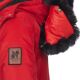 Navahoo Mangala Princess Damen Winter Parka Jacke TeddyfellRot-Gr.XS