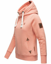 Navahoo ladies hooded sweatshirt pullover Apricot