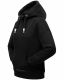 Navahoo Zuckerbärchen Damen Sweatshirt Hoodie Pullover Pulli Sweater Kapuze Schwarz-Gr.S
