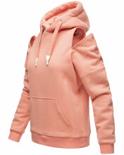 Navahoo Zuckerbärchen Damen Sweatshirt Hoodie Pullover Pulli Sweater Kapuze Apricot-Gr.XS