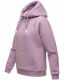 Navahoo Zuckerbärchen Damen Sweatshirt Hoodie Pullover Pulli Sweater Kapuze D.Lila-Gr.XS