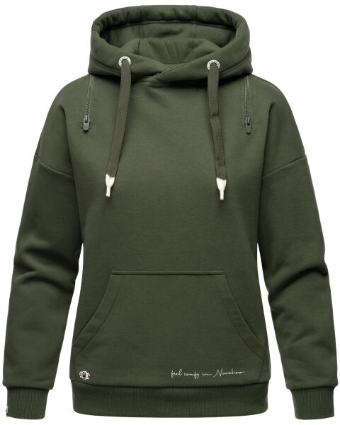 Navahoo Zuckerbärchen ladies sweatshirt hoodie pullover sweater hoodie D.Olive-Gr.XS