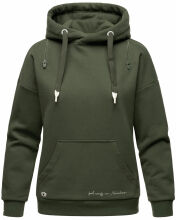 Navahoo Zuckerbärchen ladies sweatshirt hoodie pullover sweater hoodie D.Olive-Gr.XS