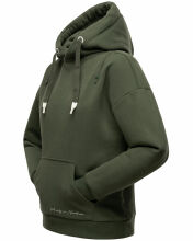 Navahoo Zuckerbärchen ladies sweatshirt hoodie pullover sweater hoodie D.Olive-Gr.XS