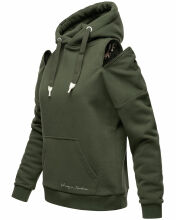 Navahoo Zuckerbärchen ladies sweatshirt hoodie pullover sweater hoodie D.Olive-Gr.XS