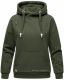Navahoo Zuckerbärchen ladies sweatshirt hoodie pullover sweater hoodie D.Olive-Gr.XS