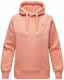 Navahoo Goldfee Damen Sweater mit Kapuze Pullover Sweatshirt Apricot-Gr.S