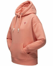 Navahoo Goldfee  ladies sweater hooded pullover sweatshirt Apricot-Gr.XL