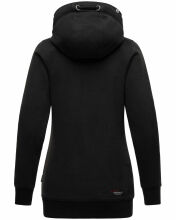 Navahoo Zauberelfe ladies hoodie pullover jumper with hood Schwarz-Gr.XS