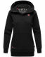 Navahoo Zauberelfe ladies hoodie pullover jumper with hood Schwarz-Gr.XS