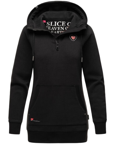 Navahoo Zauberelfe ladies hoodie pullover jumper with hood Schwarz-Gr.XL