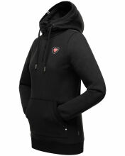 Navahoo Zauberelfe ladies hoodie pullover jumper with hood Schwarz-Gr.XL