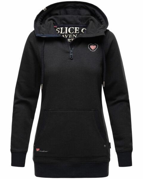 Navahoo Zauberelfe ladies hoodie pullover jumper with hood Navy-Gr.XS