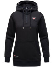 Navahoo Zauberelfe Damen Hoodie Pullover Pulli Sweater mit Kapuze Navy Größe XL - Gr. 42