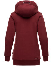 Navahoo Zauberelfe Damen Hoodie Pullover Pulli Sweater mit Kapuze Bordeaux Größe XL - Gr. 42