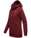 Navahoo Zauberelfe Damen Hoodie Pullover Pulli Sweater mit Kapuze Bordeaux Größe XL - Gr. 42