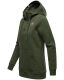 Navahoo Zauberelfe Damen Hoodie Pullover Pulli Sweater mit Kapuze Olive Größe XS - Gr. 34