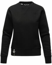 Navahoo Zuckerschnecke Damen Pullover Sweatshirt Pulli Sweater Schwarz Größe XS - Gr. 34